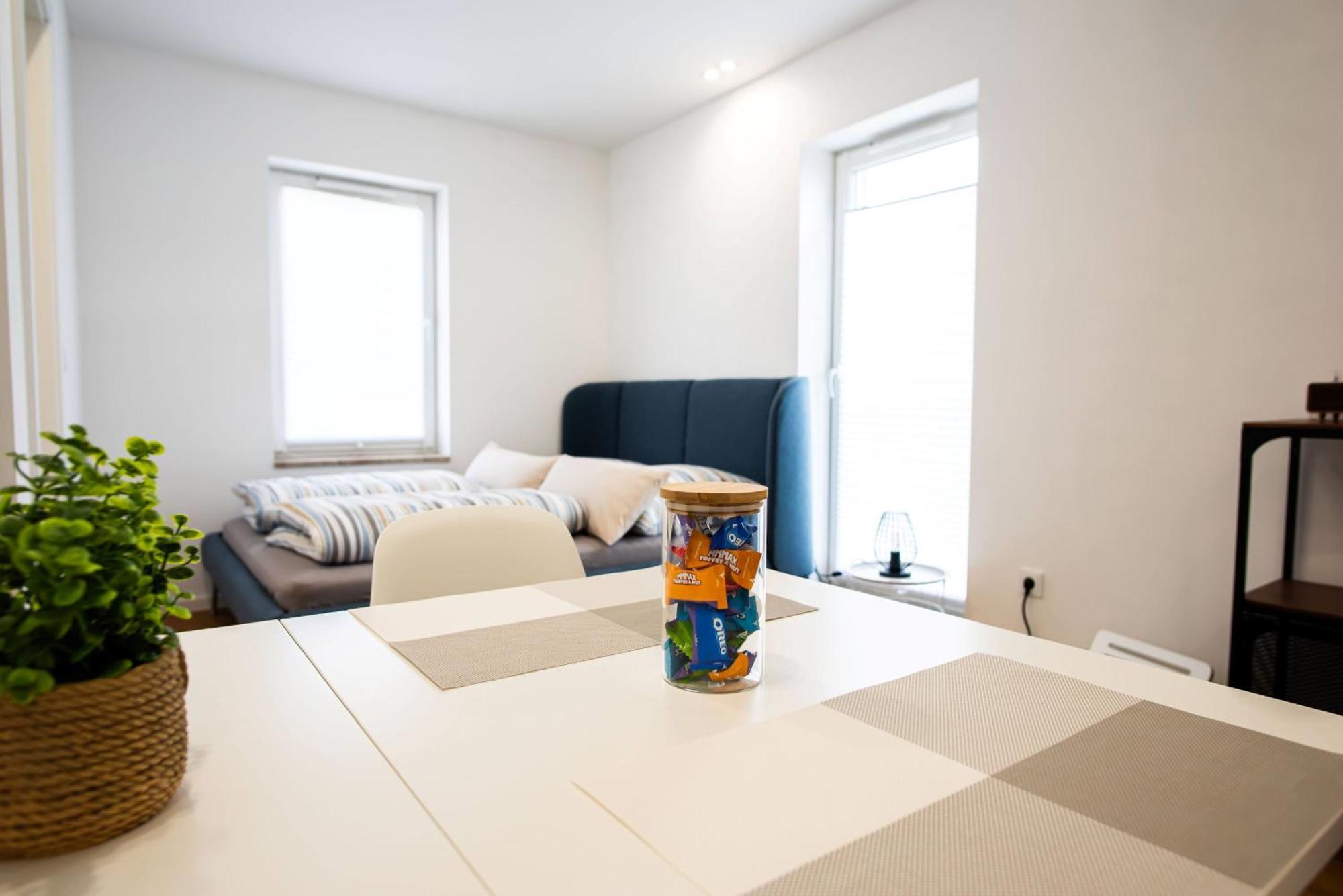 Zentral Gelegenes Apartment Augsburg Luaran gambar
